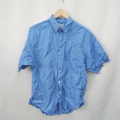 ◇ EMMACLOTHES 엠마 클로즈 상쾌한 가을 겨울 캐주얼 러프감 반소매 셔츠 사이즈 M 불-계 남성 E [1310300022251]