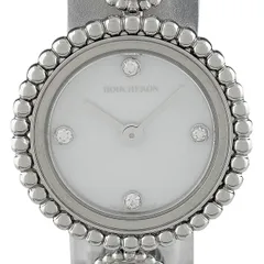ブシュロン Boucheron セルパンボエム WA015703 腕時計 SS ダイヤモンド レザー クォーツ ホワイト レディース 【中古】のサムネイル