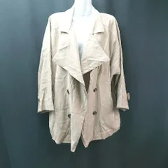 ◇ apres jour カジュアル シンプル ダブルボタン スプリング 長袖 コート サイズF ベージュ レディース E  【1310300045816】のサムネイル