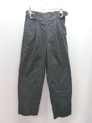 ◇ ITEMS URBAN RESEARCH カジュアル シンプル バックゴム バックル パンツ サイズF ブラック レディース E  【1310300045113】のサムネイル
