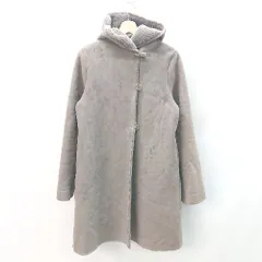 ■ ROSSO URBAN RESEARCH トッグルボタン 裏ボア 長袖 ダッフルコート サイズF グレ－ジュ系 レディース E  【1401220009115】のサムネイル