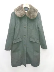 ◇ ◎ grove グローブ フェイクファー 2WAY 長袖 コート サイズL ブラック レディース P  【1402080014141】のサムネイル
