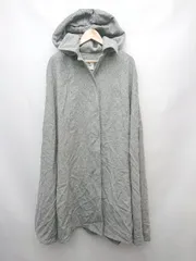 ◇ ◎ nano universe ナノユニバース 2WAY ウール混 厚手 コート サイズ36 グレー レディース P  【1402080012123】のサムネイル
