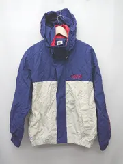 ◇ VISION STREET WEAR ジップアップ バイカラー 長袖 マウンテンパーカー サイズM ブルー ホワイト メンズ P  【1402080017951】のサムネイル