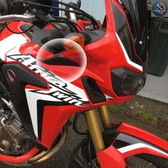 本物カーボン 綾織】WR250R WR250X フォークトップカバー 左右 - メルカリ