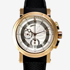【BREGUET】ブレゲ マリーンII クロノグラフ 5827BR/12/5ZU シルバー 中古のサムネイル