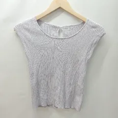 ◇ WILLSELECTION ウィルセレクション リブ きれいめ ノースリーブ カットソー サイズ表記なし ラベンダー レディース E  【1402200015362】のサムネイル