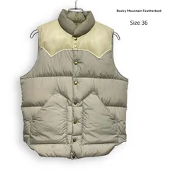 M26194/ Rocky Mountain Featherbed ロッキーマウンテン ジャーナルスタンダード 別注 ダウンベスト  Size36のサムネイル