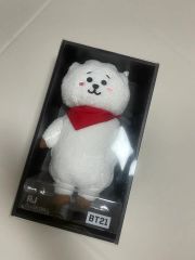 公式 BTS BT21 RJ ジャンボ スタンディングドール ぬいぐるみ - メルカリ