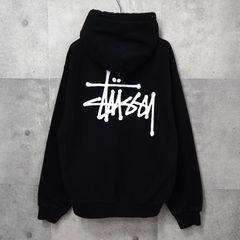 old stussy シャドーマン パーカー ステューシー ブラック y2k - メルカリ