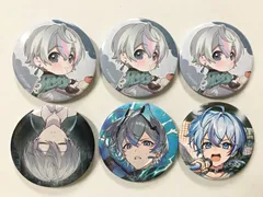 33.【開封】雨乃こさめ シクフォニ ランダム缶バッジ 第14・15・16弾 4種 6個セット ●◆
