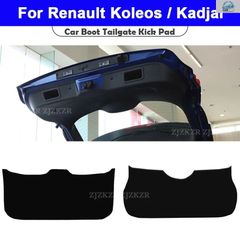 ルノー コレオス カジャー用 レザー製リアトランクドア保護パッド 防汚防水 車内アクセサリー