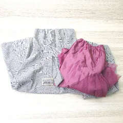 ◇ ◎ 31 Sons de mode ウエストゴムあり チェック柄 ロング丈 フレア スカート サイズ36 ブラウン系 レディース E  【1404240023925】のサムネイル