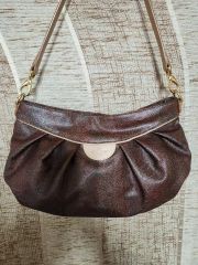 美品♥GHERARIDINI♥ゲラルディーニ♥ギャザーハンドバッグ - メルカリ