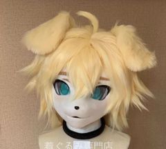 ブルアカ 伊落マリー 全頭面 着ぐるみ ファスナー式 マスク kigurumi