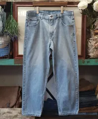 カーハート デニムパンツ 덩가리 ライトブルー ワークパンツ 33