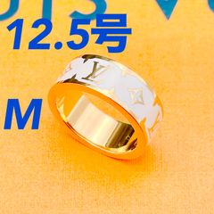 LOUIS VUITTON リング モザイク ブラック エナメル モノグラム - メルカリ