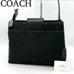 未使用☆COACH コーチ パソコン タブレットケース ナイロンレザー 
