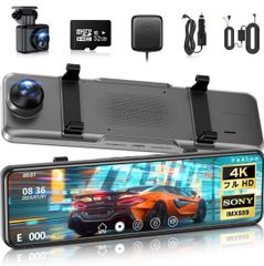 11インチ ミラー型ドライブレコーダー 前後2カメラ SONY IMX589 - メルカリ
