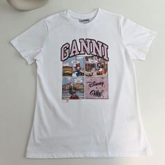 GANNI × Disney デイジーダック コラボ T シャツ 白 M - メルカリ