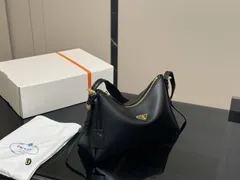 【今日特価】Prada プラダ ヴィンテージ ホボ アームポーチ（30×20cm）