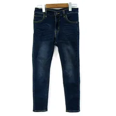エドウィン デニムパンツ ボトムス ストレッチ ジーンズ キッズ 女の子用 150サイズ インディゴ EDWIN 【中古】のサムネイル