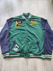Polo Ralph Lauren Lサイズ グリーン ベースボールジャケット - メルカリ