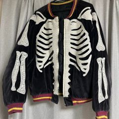 本物] Kapital bone スーベニア ジャケット ボーン 骨 ベロア - メルカリ