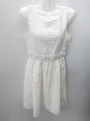 ◇ Ray BEAMS レイ ビームス ノースリーブ 膝丈 ワンピース サイズ1 ホワイト系 レディース E  【1406180073008】のサムネイル