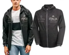 カッパ Kappa スター イタリア ウィンドブレーカー フード ジップアップ アウターのサムネイル