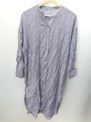 ◇ ITEMS URBAN RESEARCH アイテムズ アーバンリサーチ 長袖 ロング丈 ワンピース サイズFree ラベンダー レディース E  【1406180076009】のサムネイル