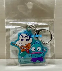 クレヨンしんちゃんxハンギョドン コラボ キーホルダー 日本正規品