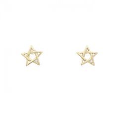 スタージュエリー 18K WG ピアス 18金ホワイトゴールドダイヤピアス