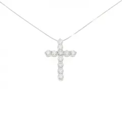 PT900/PT850 クロス ダイヤモンド ネックレス 2.667CT