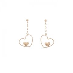 アクセサリーPePe 定価12000円】K10 レモンクォーツ フックピアス 
