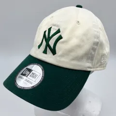 NEW ERA ニューエラ CASUAL CLASSIC ニューヨーク・ヤンキース ロゴ ベースボール キャップ 帽子 CAP グリーン ホワイト 緑 白 メンズ SU-13-21