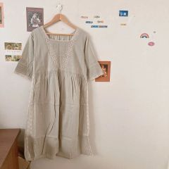 新品♡フレアワンピース ANDREA&Co. 未使用品 黒 春夏 ジャガード 