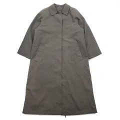 LONDON FOG ステンカラーコート XL グレー ポリエステル コットン ライナー着脱式