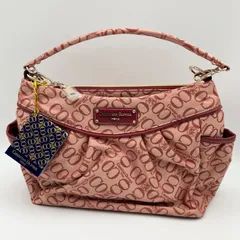 タグ付き 未使用 CHRISTIAN OLIVIER クリスチャンオリビエ 2way トートバッグ ショルダーバッグ ロゴ シグネチャー BAG レッド 赤 鞄 カバン レディース SU-14-4のサムネイル