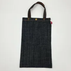 TMT デニム トートバッグ ハンドバック BAG ネイビー エコバッグ メンズ レディース SU-14-5のサムネイル