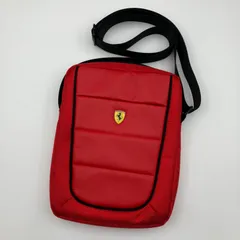 Ferrari フェラーリ スクーデリア ショルダーバッグ  BAG レッド 赤 鞄 カバン メンズ SU-14-7のサムネイル