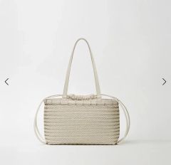 PALOROSA【美品】MINI 巾着付きかごバッグ バスケット パロローサ