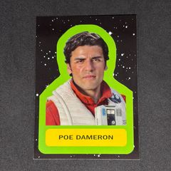 Poe Dameron / 포 다메론 2017 Topps Star Wars: Journey to The Last Jedi Character Retro Stickers #15