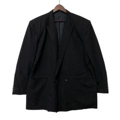 Y's テーラードジャケット 黒 Y's for men テーラードジャケット ブラック Lサイズ スーツ - メルカリ