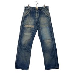 ヒゲ色落ち最高 ブートレガーズ シンチバック ペインターW32フリー