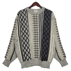 【中古品】 SIMPLE LIFE シンプルライフ WOOL 3D KNIT ウール ニット トップス 長袖 【146-260213-kh-01-izu】