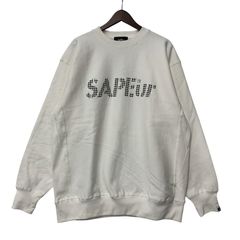 SAPEur サプール 千鳥格子ロゴ スウェット 2026限定 - メルカリ