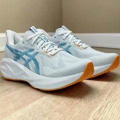 【新品・未使用】アシックス asics NOVABLAST 5 ランニングシューズ 1011B974 メンズ 27.0cm 2E 407 アークティックブルー/エーゲブルー ノヴァブラスト