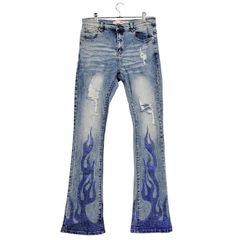 ARMOR JEANS ラインストーン フレアデニム 30×36 - メルカリ