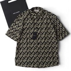 23ss 40 Saint Laurent Geometric Shirt - メルカリ